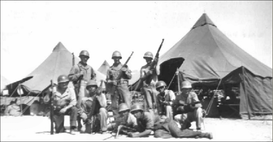 Troops with Weapons